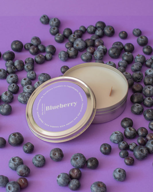 Soy Scented Candle, Blueberry M-L-XL size