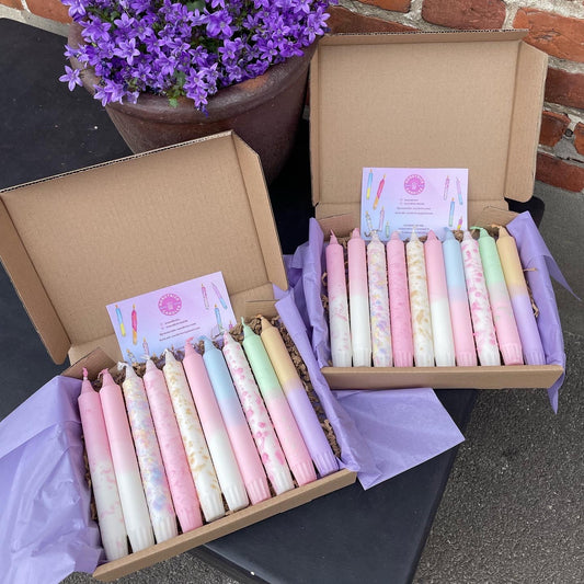 Pastel Candle Mix Box